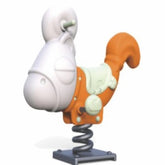 لعبة هزازة للأطفال على شكل أرنب - لعبة هزازة ممتعة وآمنة للاستخدام في الهواء الطلق